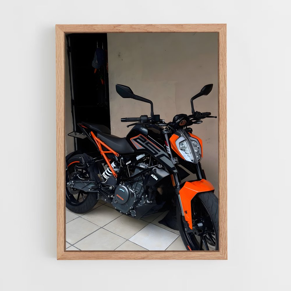 Poster élégant duc – affiche KTM Moto (vue 4)